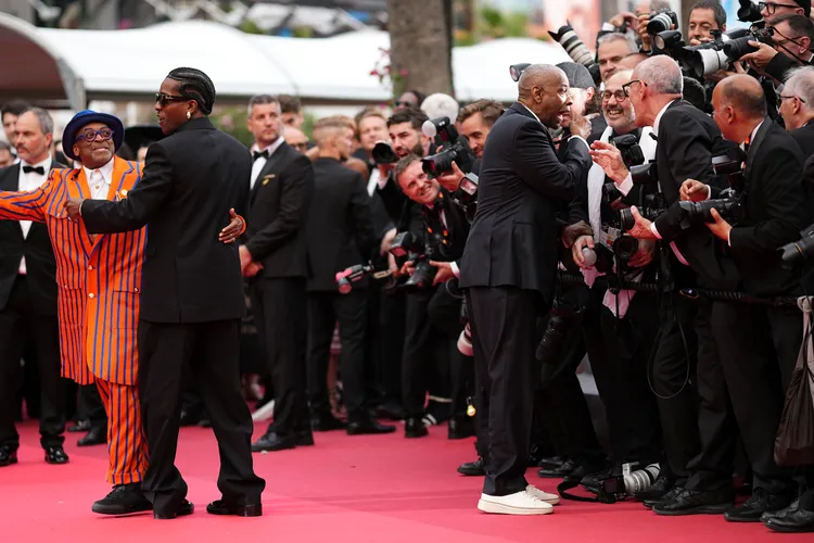 丹佐華盛頓被攝影師惹怒。美聯社