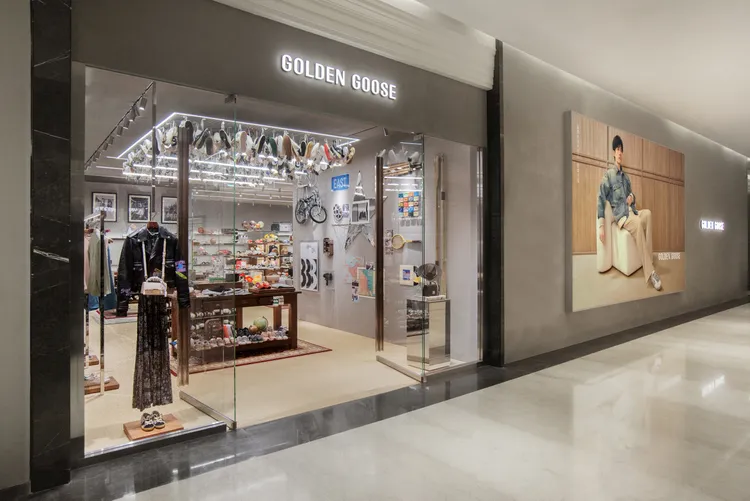 Golden Goose微風南山門市近日重新開幕。品牌提供