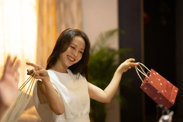 孫淑媚飾演八點檔小三。華視、公視台語台提供