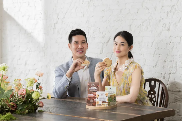 The Icecream & Cookie Co.創辦人Natasha Chiam與先生Andrew Lie。業者提供