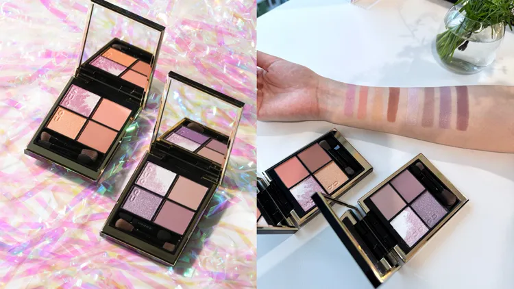 SUQQU晶采盈緻眼彩盤，2600元。品牌提供、張家玲攝