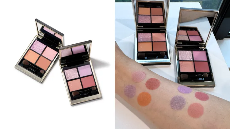 SUQQU晶采盈緻眼彩盤，2600元。品牌提供、張家玲攝