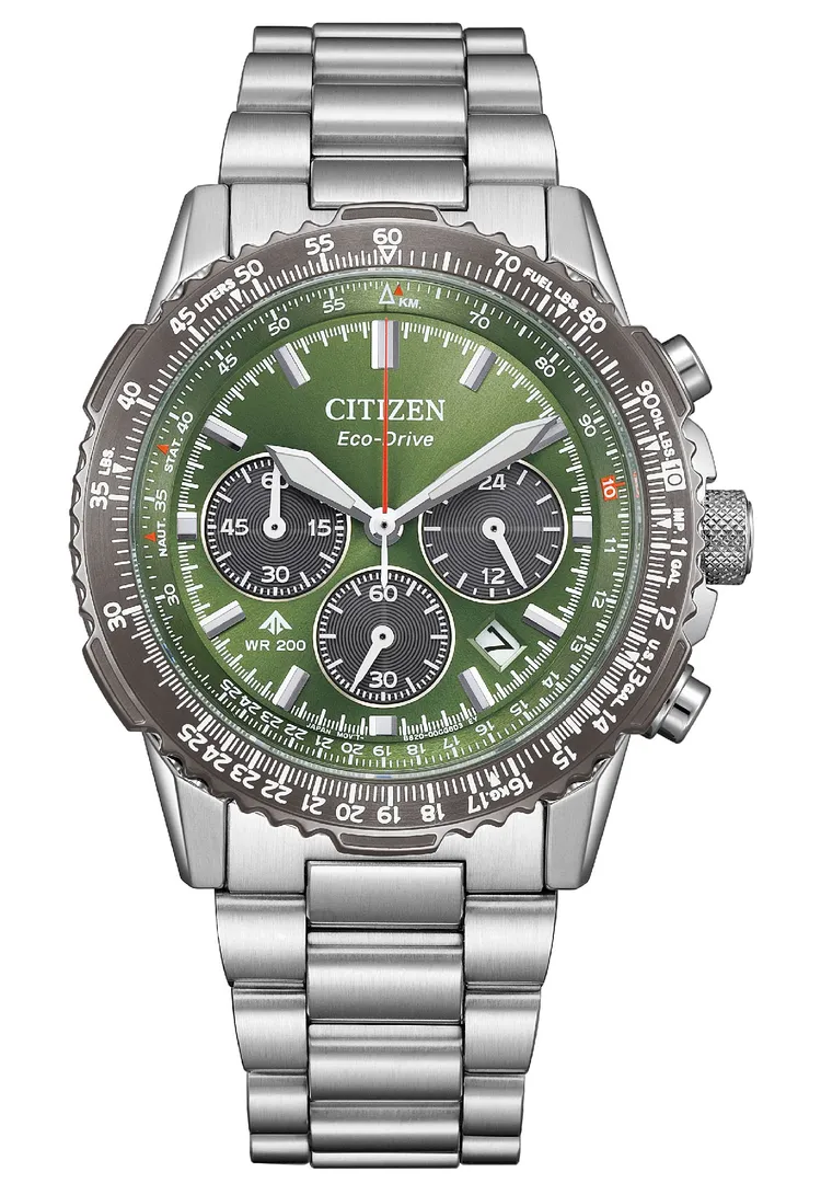 CITIZEN Promaster Sky系列CA4664-60W錶款，1萬9800元。品牌提供