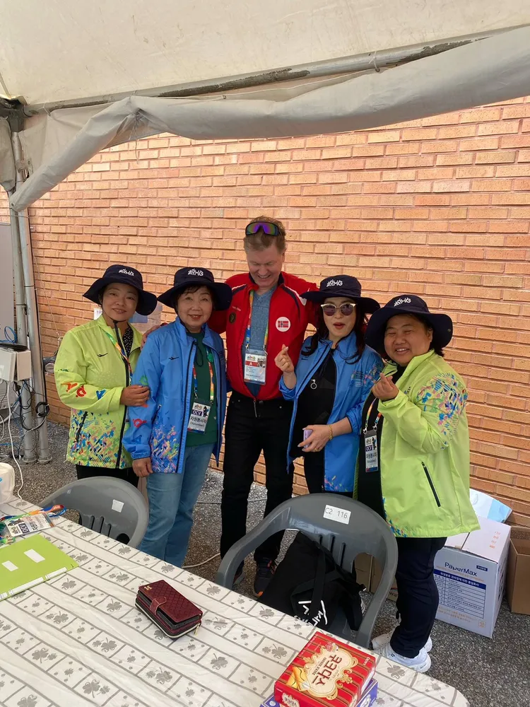 Nyfloet於2023年參加南韓亞太壯年運動會。Nyfloet提供