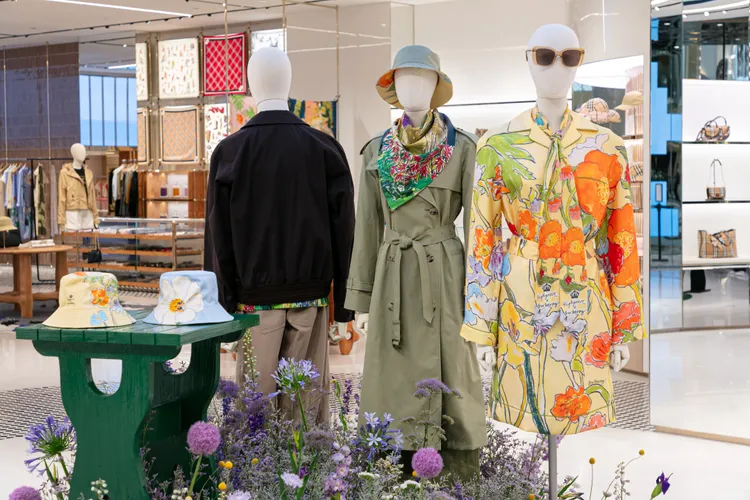 獨特印花融入BURBERRY經典單品之中。品牌提供