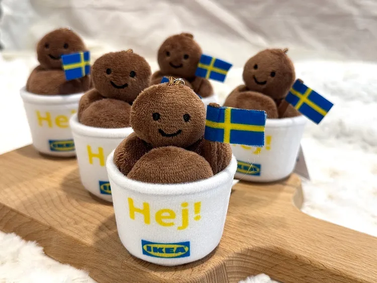 集滿1200點即可兌換限量肉丸鑰匙圈。IKEA提供