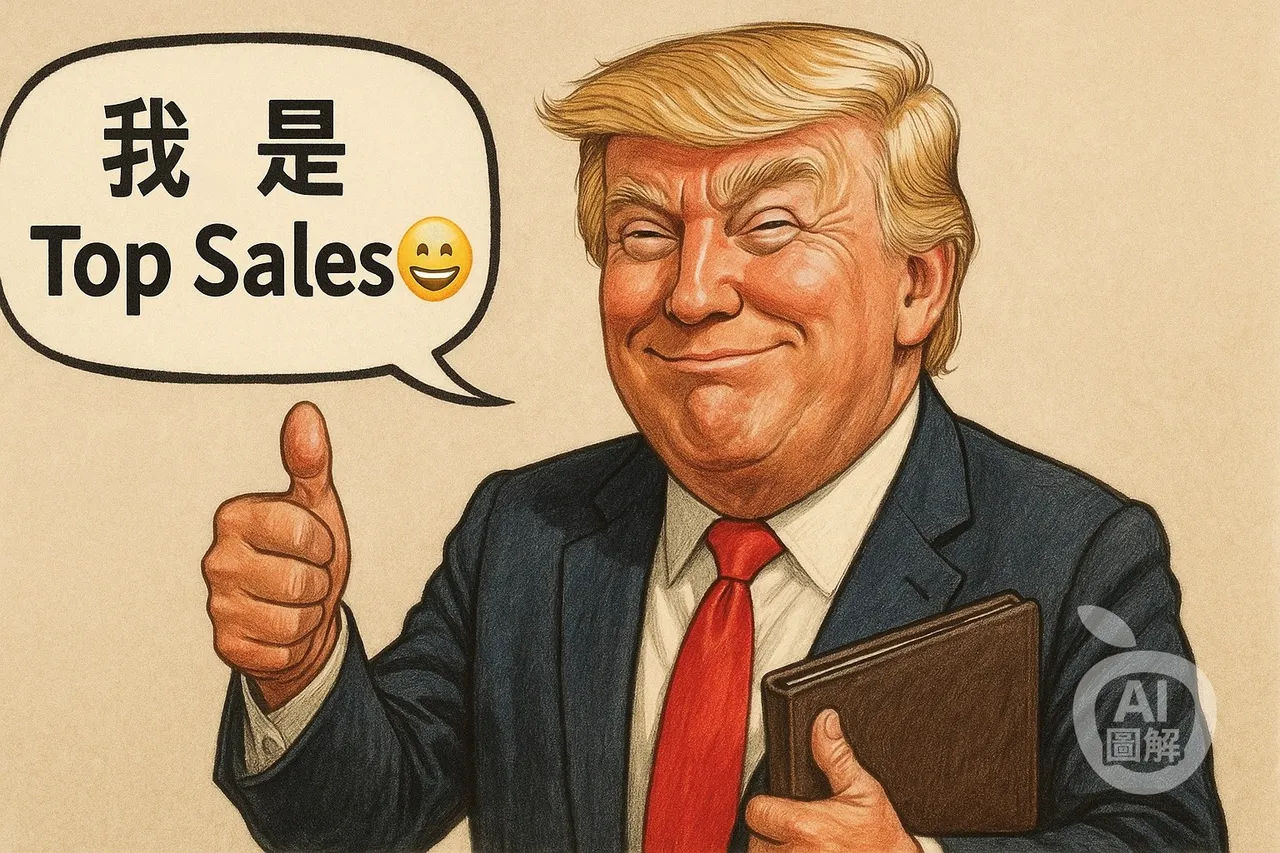 超級銷售員是他