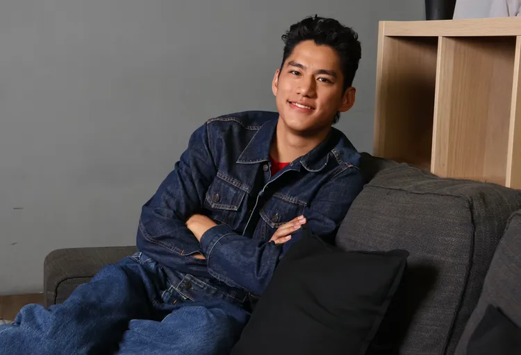 朱軒洋為戲脫褲子。莊宗達攝