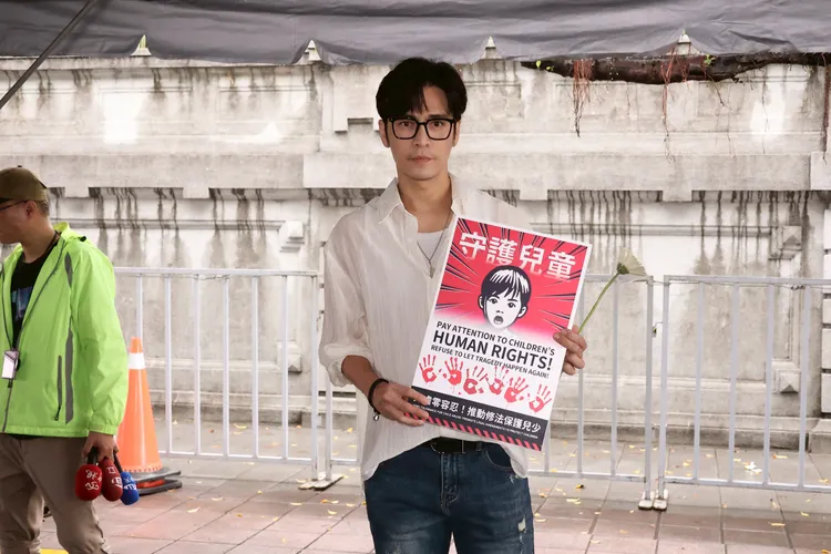 藝人Gino到場共襄盛舉。彭欣偉攝