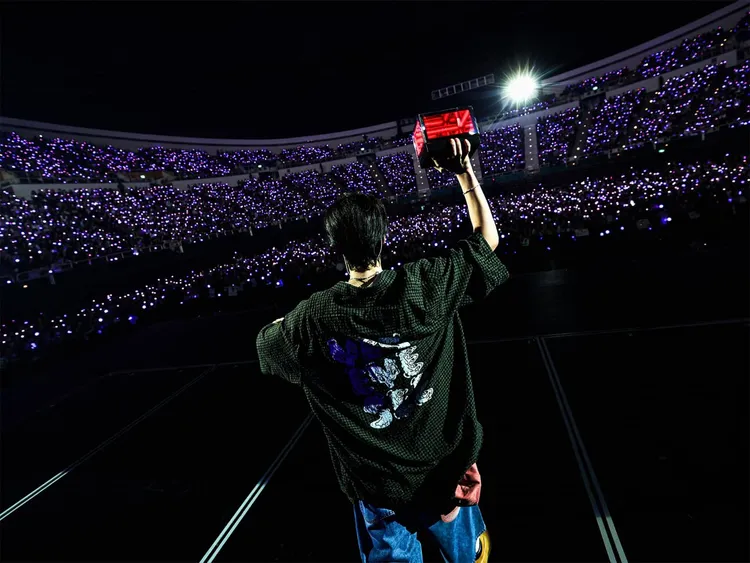 J-HOPE 2場演出吸引近2萬人進場。翻攝J-HOPE IG