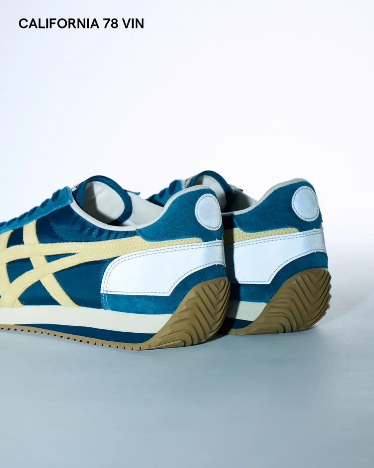 CALIFORNIA 78 VIN延續了1978年原版跑鞋的經典鋸齒狀外底。品牌提供