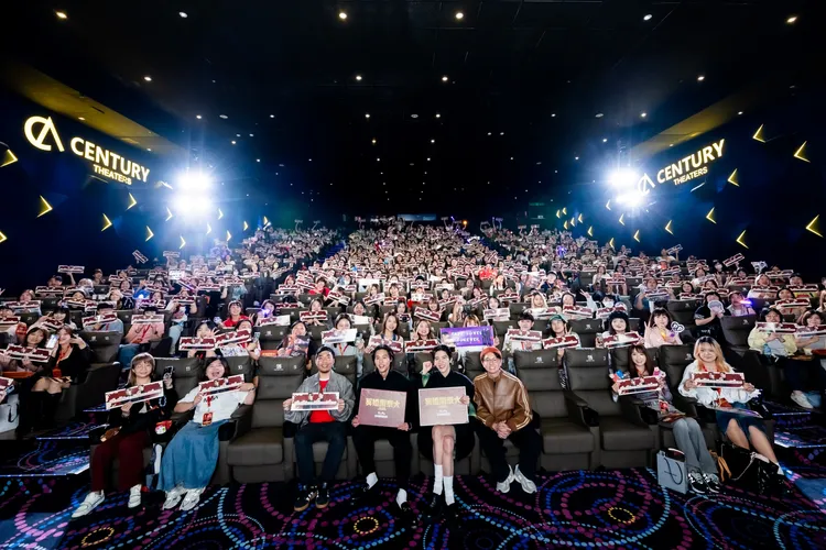 《冥婚鬧泰大》團隊來台宣傳4天3夜，6場活動近千張門票售罄。金盞花大影業提供