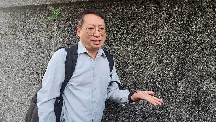 台大醫院小兒部主任呂立日前哽咽作證，說明剴剴全身42處受虐傷勢，證明他生前很痛苦。張欽攝