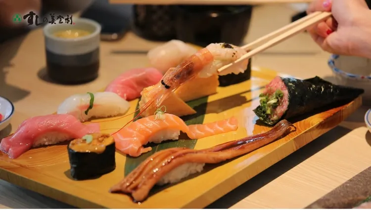 美登利壽司餐點。翻攝自美登利臉書