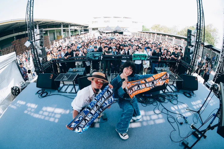 川西奈月來台3天吃吃喝喝，滿足口腹之慾。赤聲躁動音樂祭提供