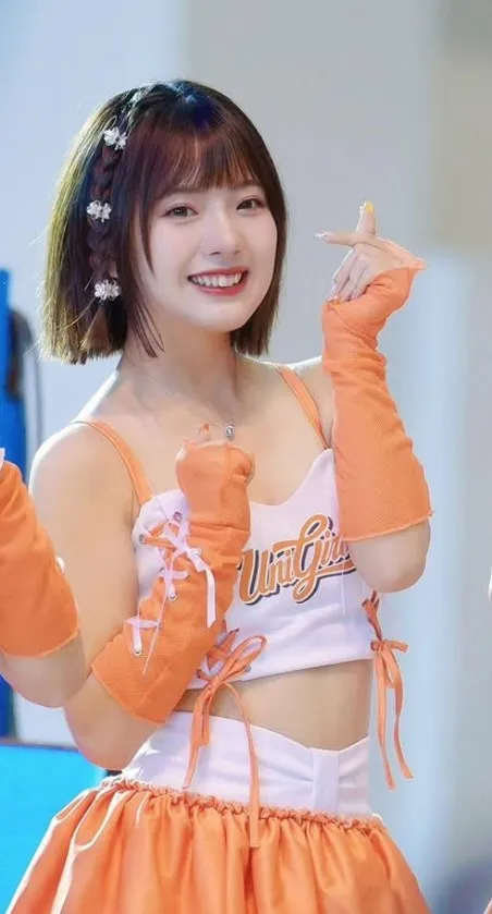 希美是統一獅啦啦隊Uni Girls的日籍隊員。翻攝希美IG