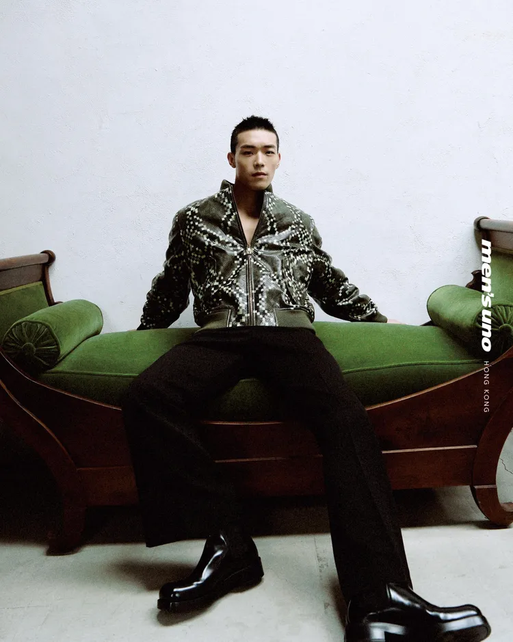 牧森登上香港Men's Uno封面。周子娛樂提供