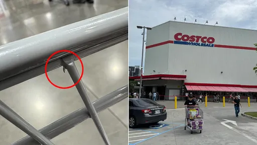 孩子摸好市多推車突喊痛 家長發現「有鐵刺」示警眾人