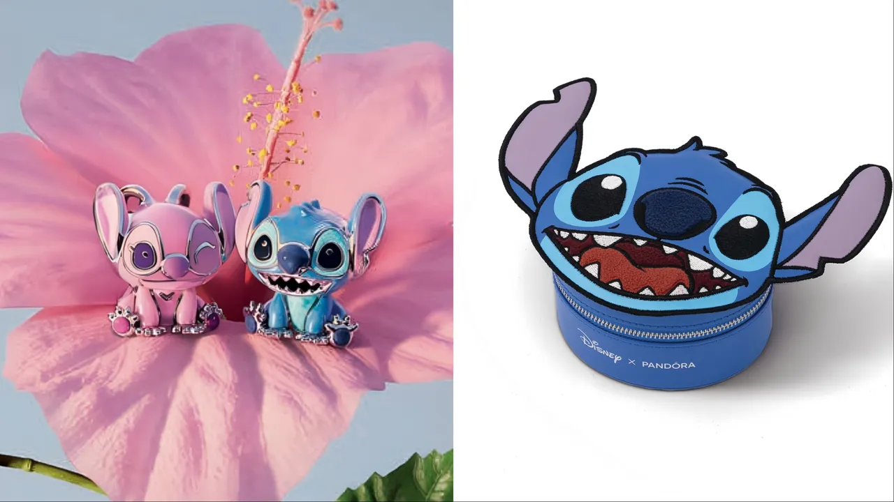 PANDORA X 史迪奇聯名系列登場。品牌提供