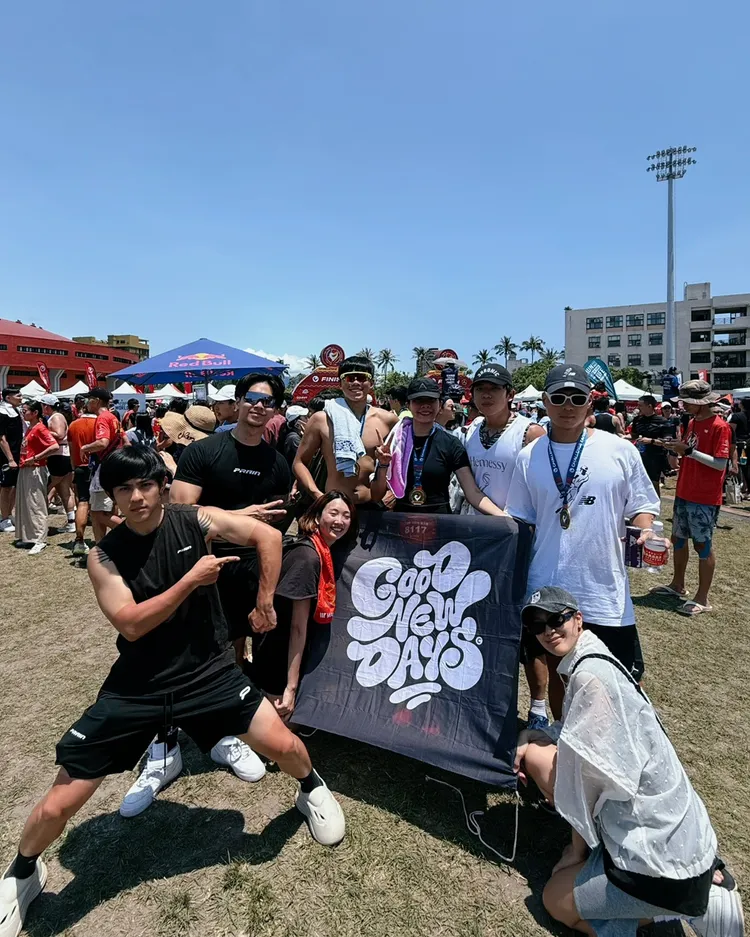 高爾宣賽後合影。龍大謝音樂提供