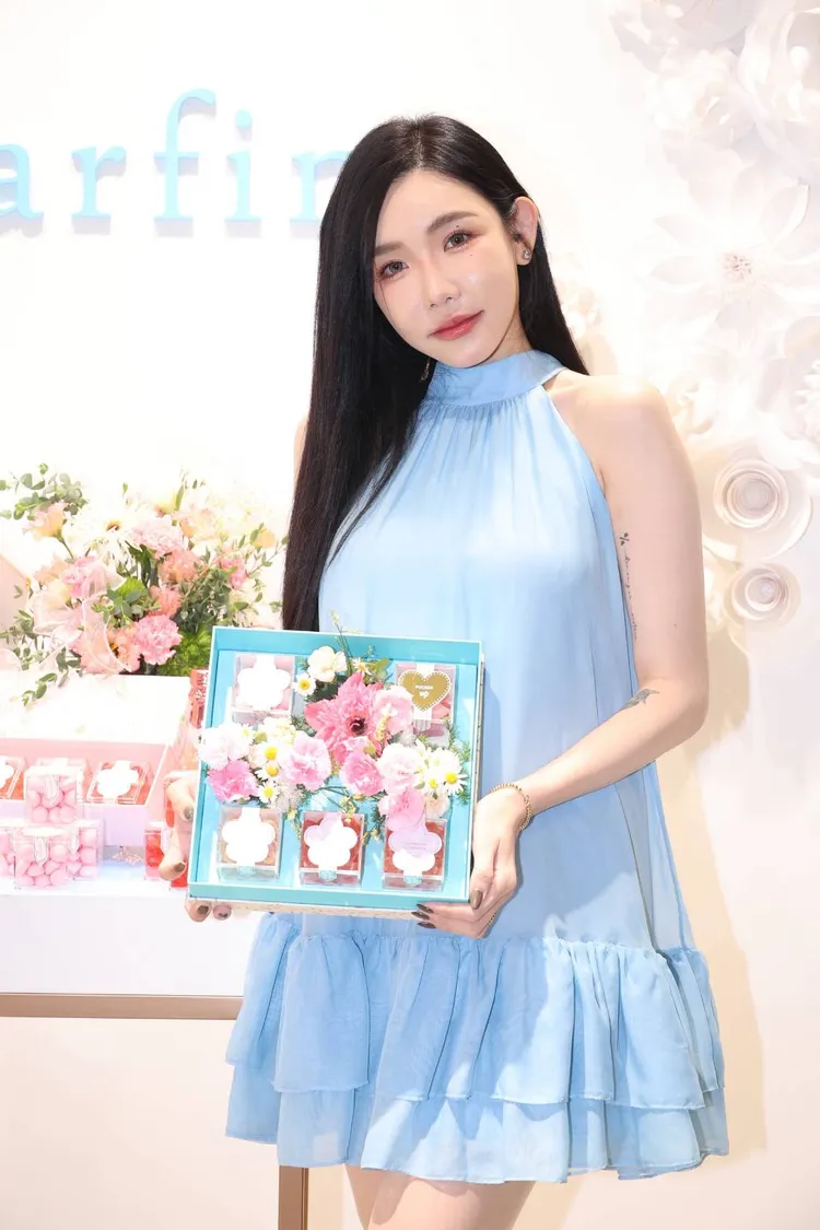 許允樂表示，每次吃糖果就會想到媽媽。攝影中心攝