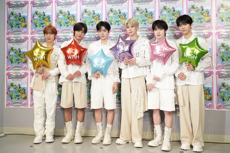 NCT WISH由RYO（左起）、RIKU、YUSHI、隊長SION、SAKUYA、JAEHEE組成。彭欣偉攝