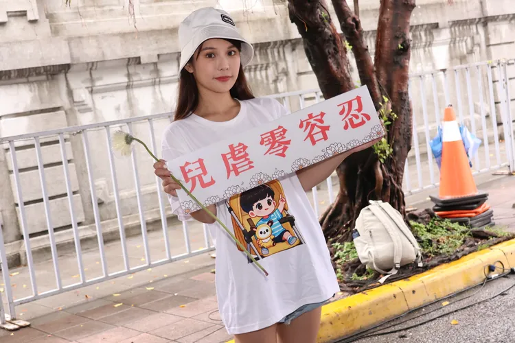 琳妲到場聲援。彭欣偉攝