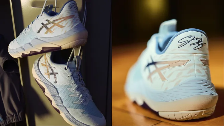 UNPRE ARS LOW 2 RT「河村勇輝限定款」鞋後跟繡上河村勇輝的親筆簽名。品牌提供