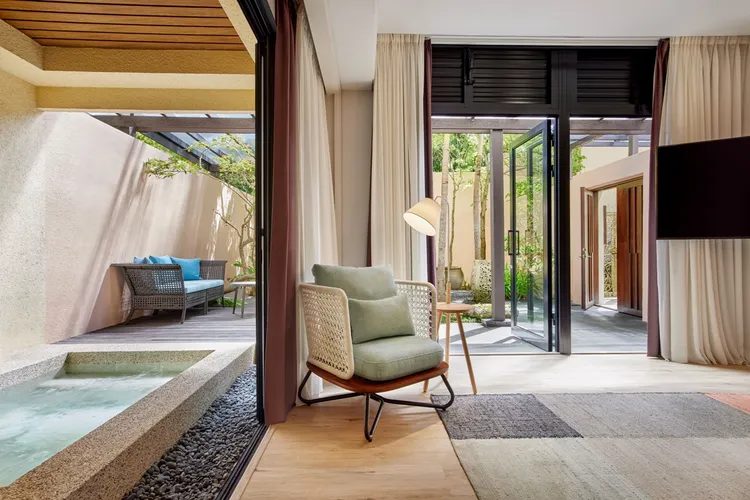 墾丁凱撒大飯店豪華花園套房。業者提供