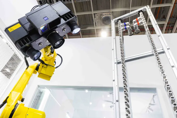 3D掃描系統（ATOS ScanBOX 5120）。蔡司提供