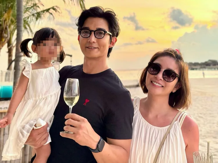 許維恩一家近期到馬爾地夫旅遊。翻攝許維恩臉書