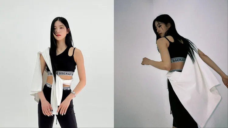 從小學習芭蕾舞的中村一葉擁有優美身段。翻攝中村一葉IG