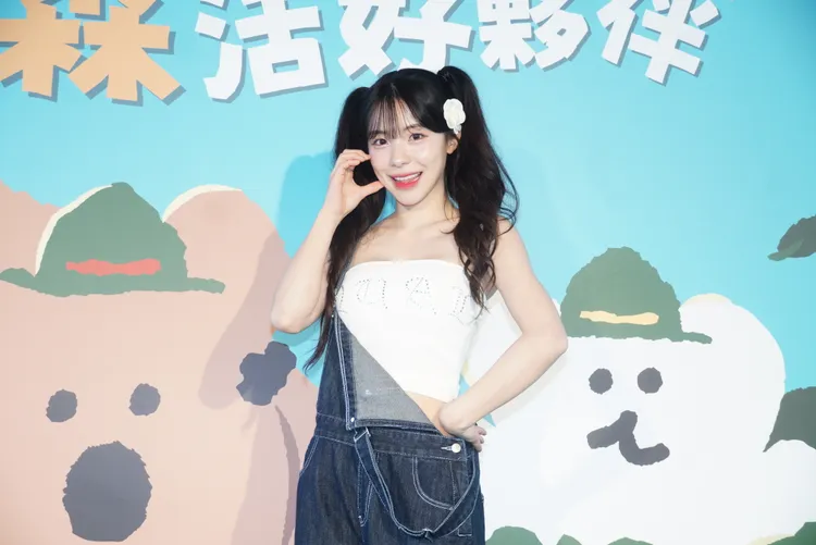 李多慧表示與權喜原聊很多台灣的事。彭欣偉攝