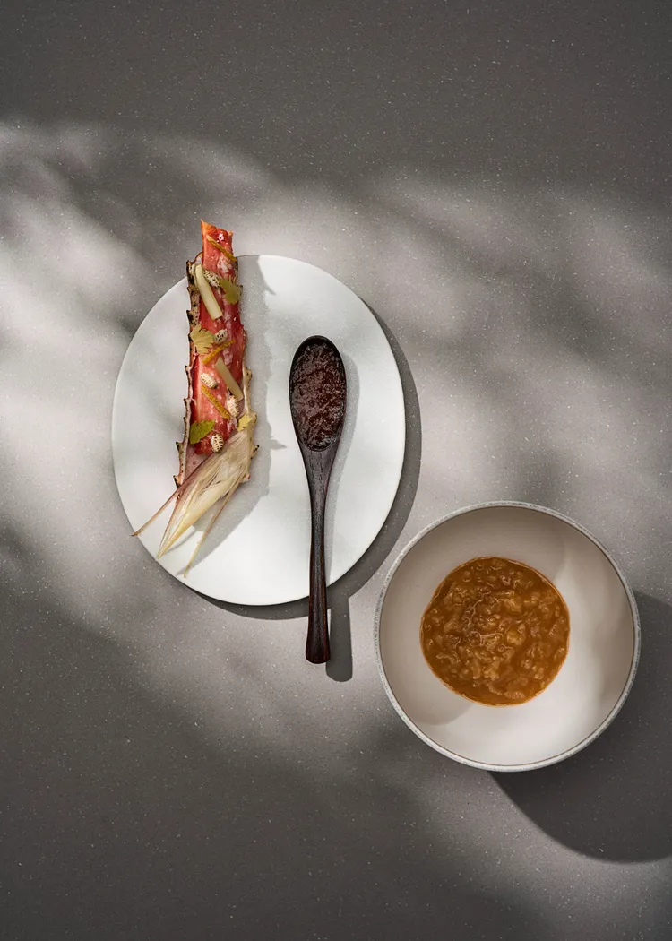 鱈場蟹_雑炊_岡山豆瓣。業者提供