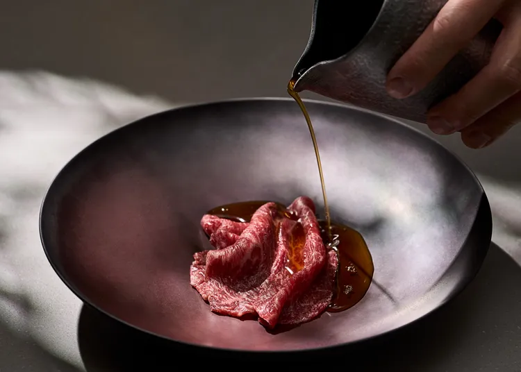 近江牛_ consommé _枸杞。業者提供