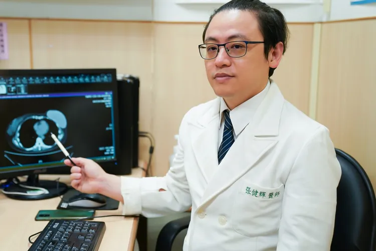 張健輝醫師。台北慈濟提供