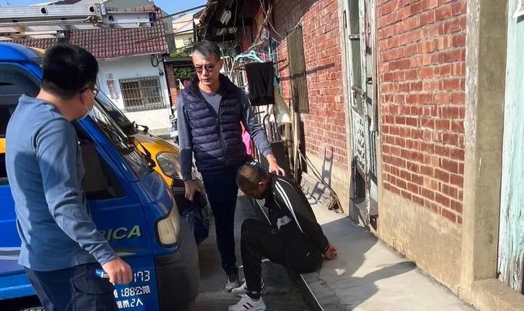 嫌犯賴志忠行凶後逃逸，四小時後在田中鎮落網。資料照片