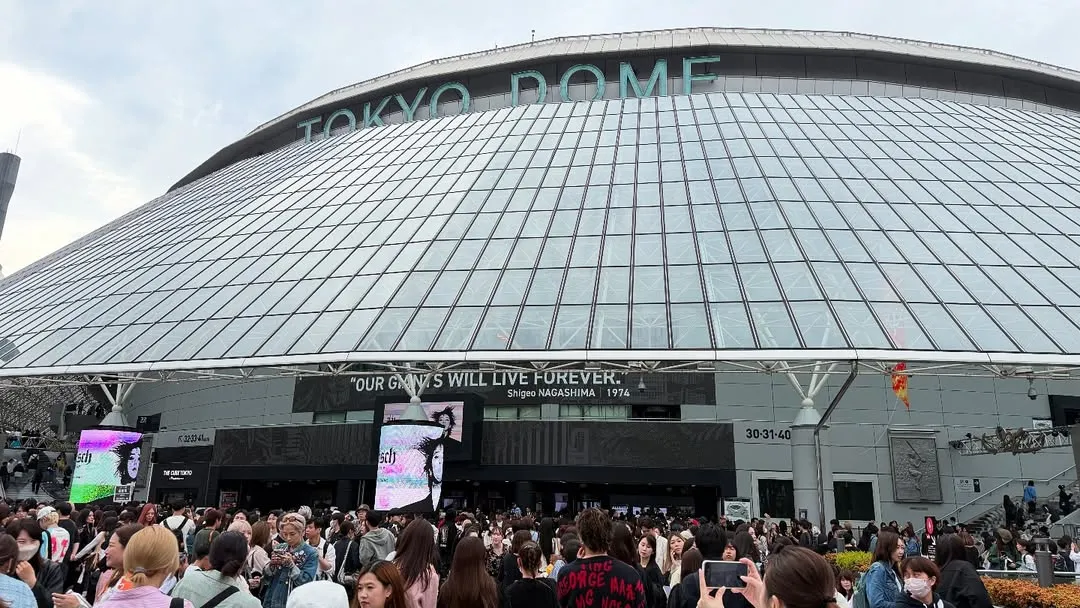 「G-DRAGON 2025 WORLD TOUR [Übermensch] IN JAPAN」5月10日及11日在東京巨蛋登場，之後於5月25日及26日移師大阪京瓷巨蛋。翻攝陳曉東IG