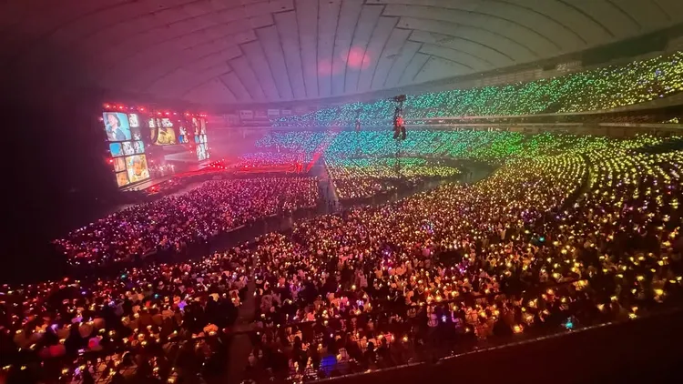 陳曉東點評GD日本場觀眾很乖。翻攝陳曉東IG