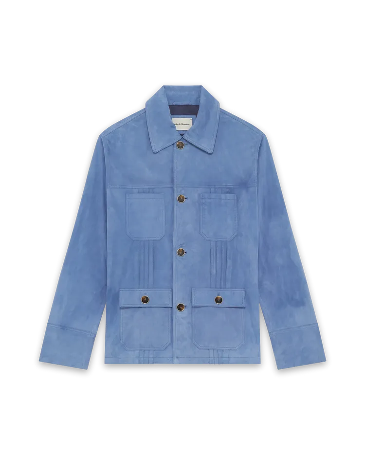 Drôle de Monsieur 麂皮夾克，6萬5980元。品牌提供