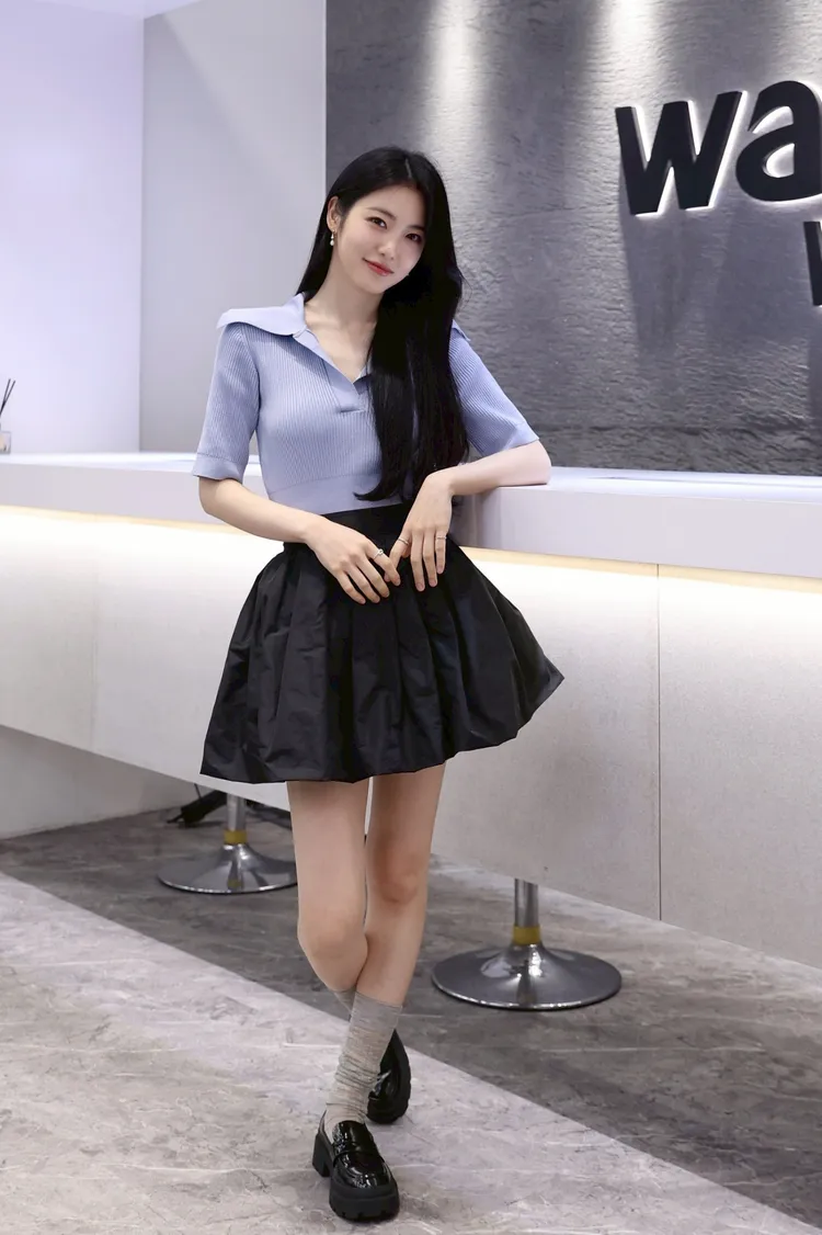 辛叡恩身材姣好，擁有完美比例。彭欣偉攝