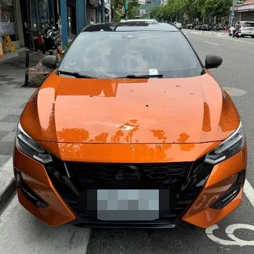 士林分署拍賣2021年NISSAN自小客車。士林分署提供