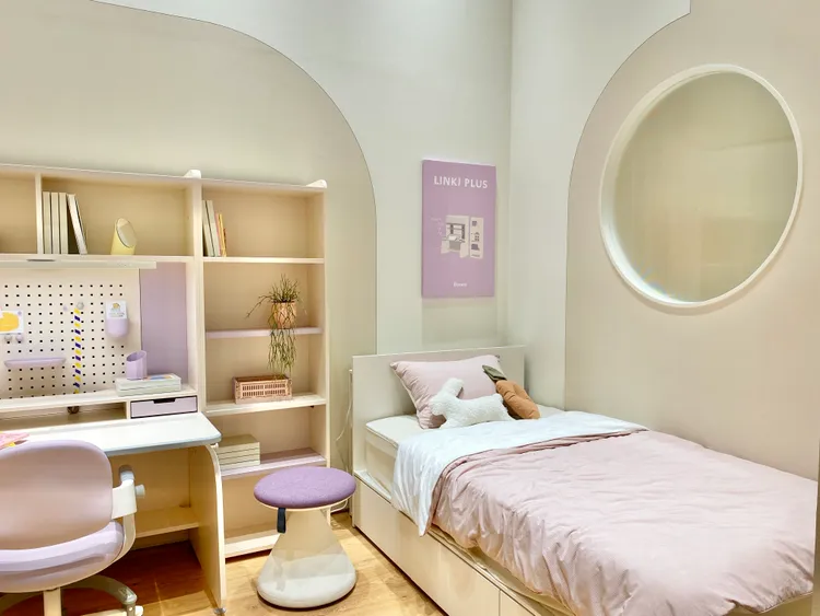 店內以約15坪小宅空間為基礎，模擬台灣消費者所需打造出公寓區。莊偉祺攝