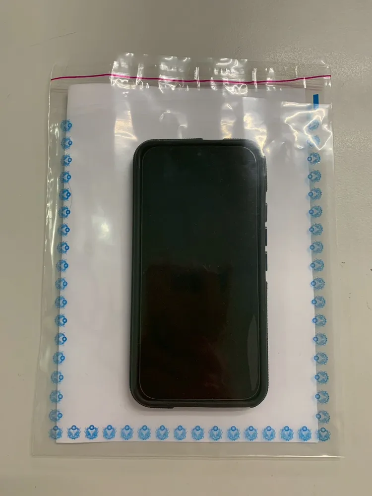 警方查扣的手機。警方提供