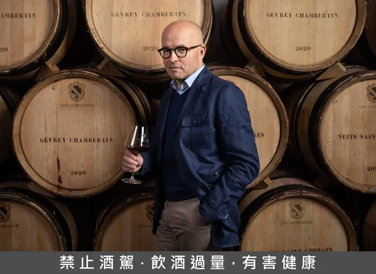 當晚更邀請愛德華・德洛內酒莊亞洲區域總監 Olivier Hui-Bon-Hoa 親臨台灣，帶領賓客一同踏上一場布根地風土的味蕾之旅。業者提供