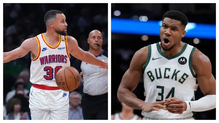 柯瑞和「字母哥」恐無法聯手。  美聯社