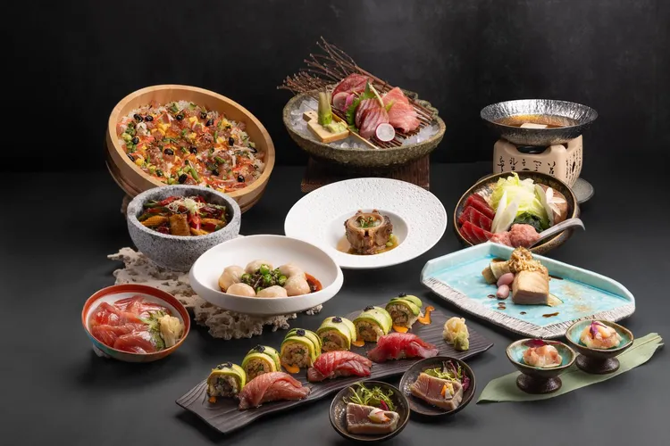 館包含吃到飽等5家餐廳同步推出鮪魚季主題。高雄日航酒店提供