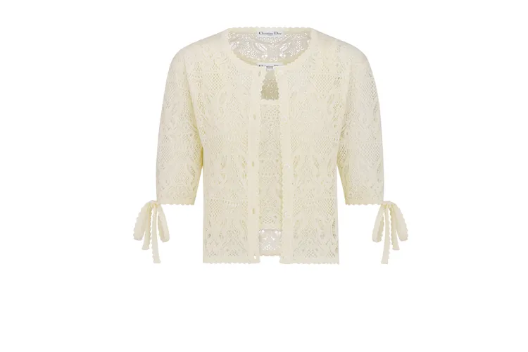 Dior兩件式開襟針織衫，9萬3000元。品牌提供