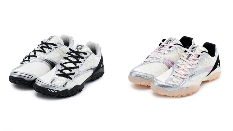 FILA ECHAPPE V2跑鞋，各3980元。品牌提供