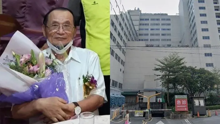 肇事駕駛余姓老翁仍躺在亞東醫院加護病房，身體虛弱尚無法正常說話。翻攝自黃家賢臉書／Google街景